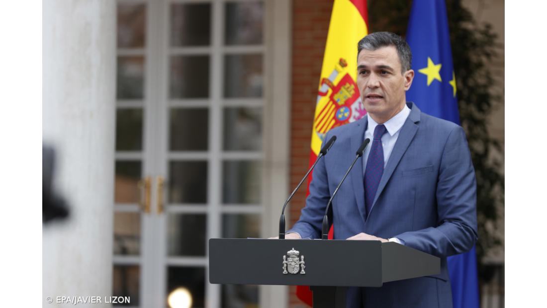 Pedro Sánchez refere possível “genocídio” em Busha