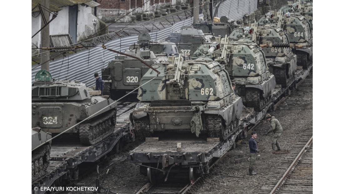 Rússia diz ter destruído arsenal enviado do estrangeiro para a Ucrânia