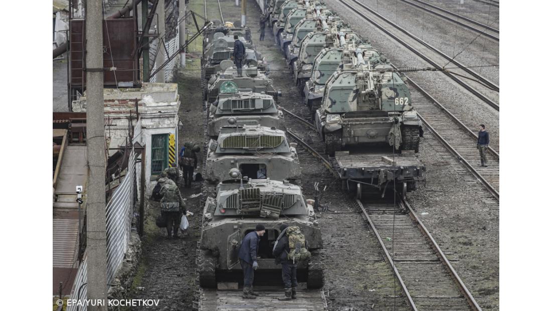 Serviços britânicos referem recuo da Rússia para reabastecimentos