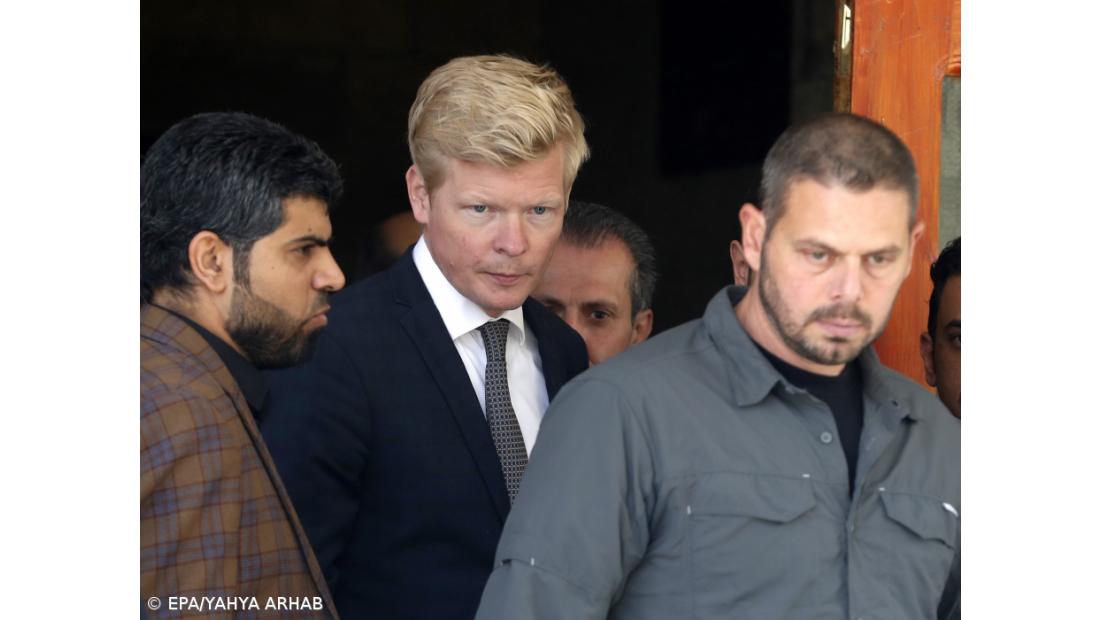 Enviado especial da ONU chega pela primeira vez à capital tomada pelos rebeldes