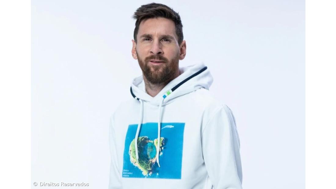 Imagem do ilhéu da Vila divulgada por Messi