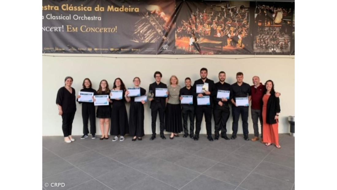 Alunos do Conservatório de Ponta Delgada premiados em concurso na Madeira