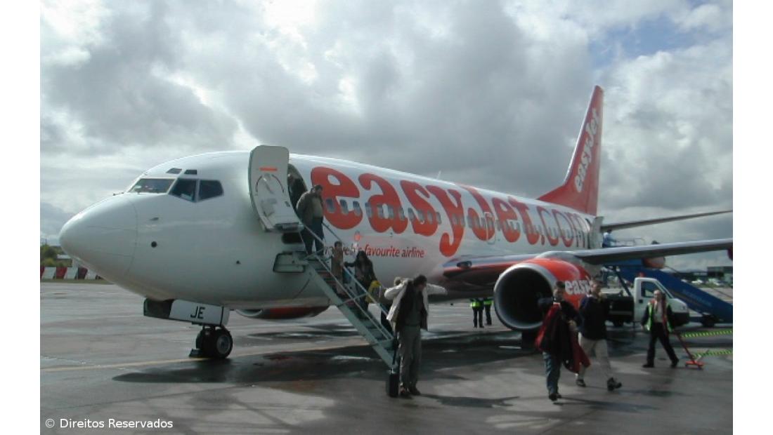 EasyJet faz no sábado última viagem para os Açores após transportar 182 mil passageiros