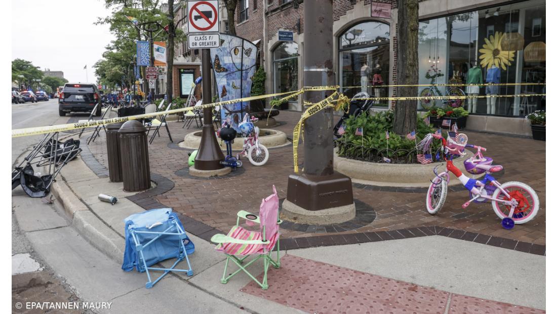 Polícia detém jovem ligado ao tiroteio em desfile do Dia da Independência nos EUA – Imagem 2