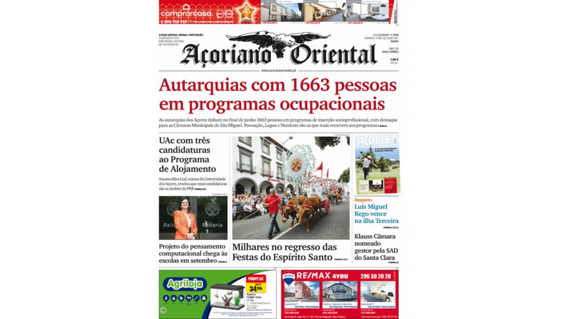 Autarquias com 1663 pessoas em programas ocupacionais