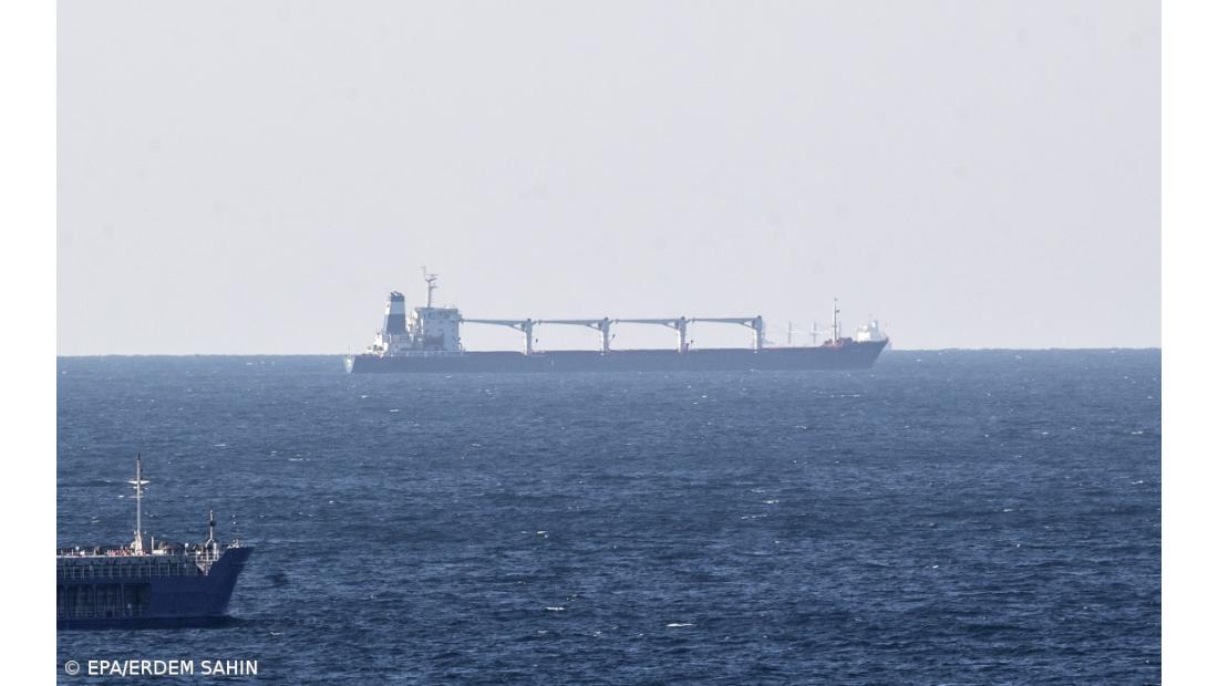 Mau tempo no Mar Negro atrasa viagem do primeiro navio com cereais