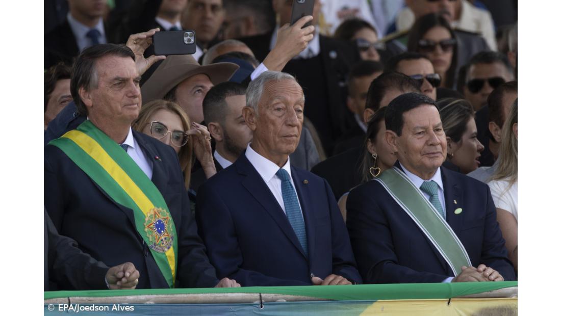 Marcelo fala de Portugal e Brasil como realidades inseparáveis com territórios partilhados
