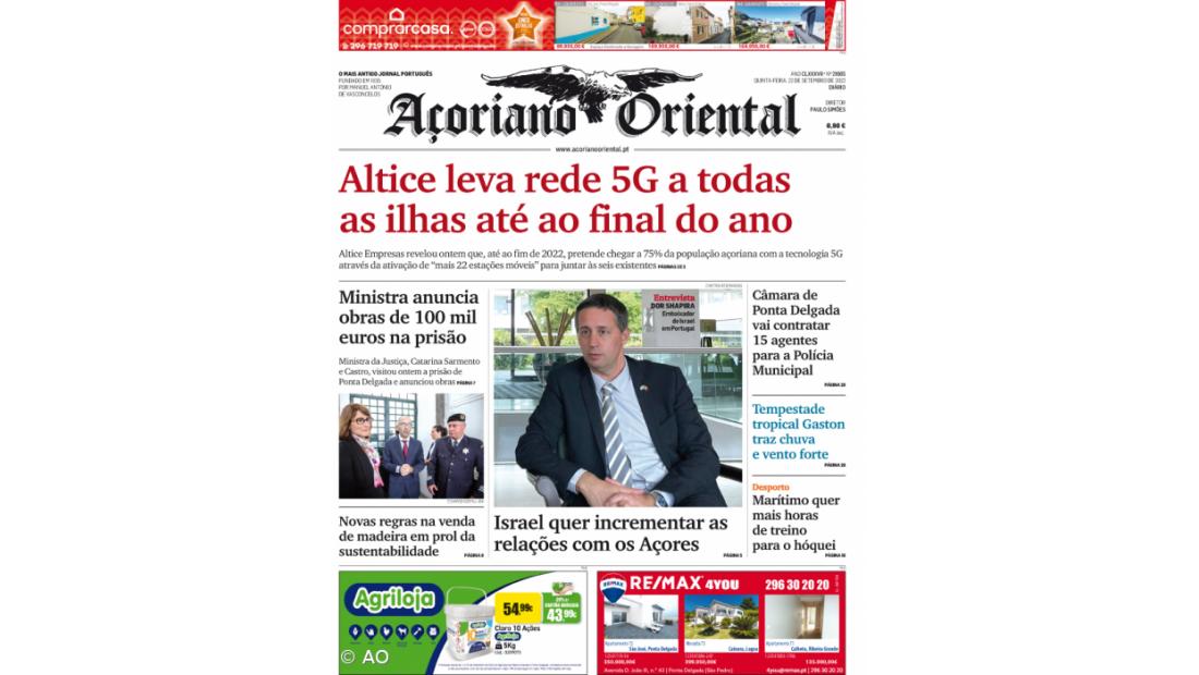 Altice leva rede 5G a todas as ilhas até ao final do ano