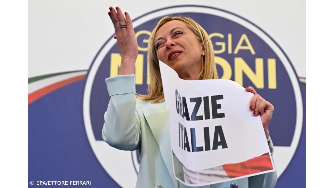 Giorgia Meloni garante a Kiev apoio do novo governo italiano