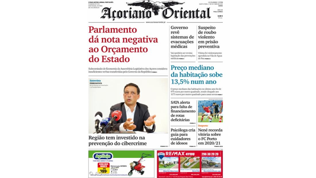 Parlamento dá nota negativa ao Orçamento do Estado