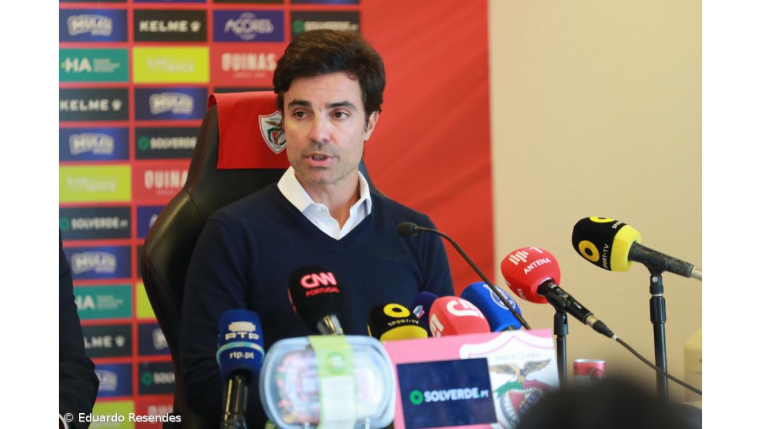 Santa Clara está “confiante” e quer vencer antes da pausa no campeonato, diz Mário Silva