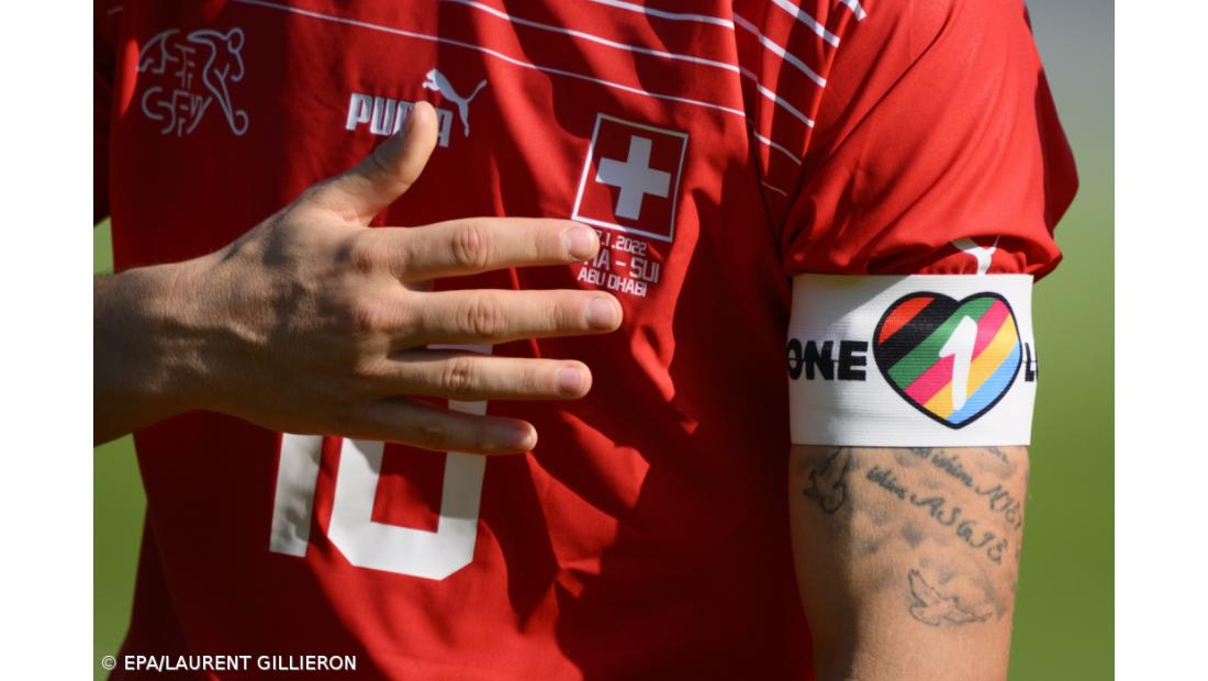 Capitães podem usar braçadeira de 'não à discriminação' da FIFA