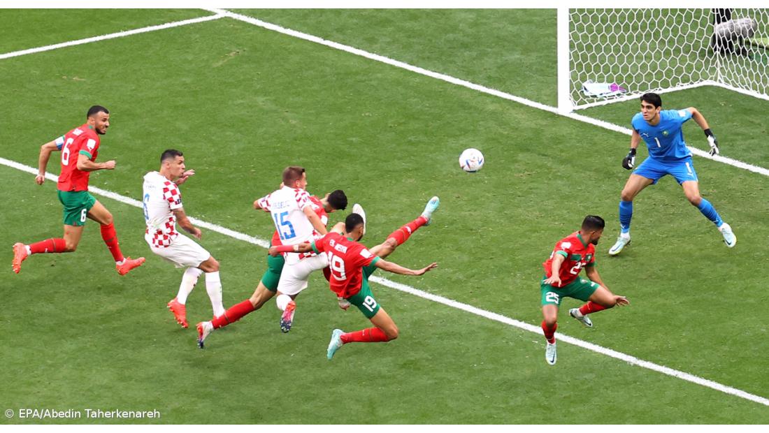 'Vice' Croácia e Marrocos empatam a zero