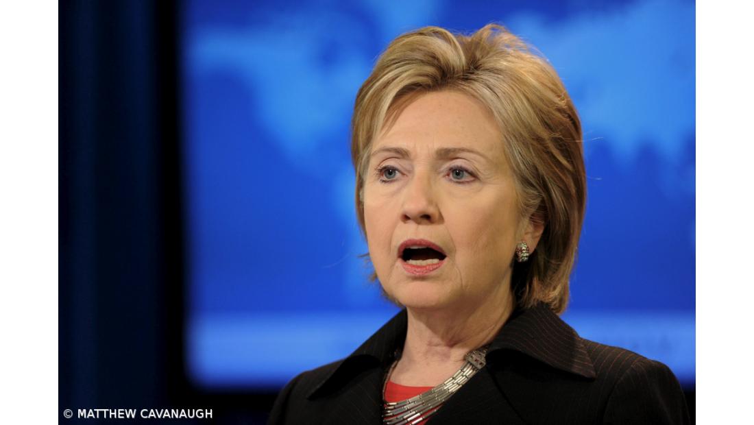 Hillary Clinton apelou a uma partilha do poder "legítima"