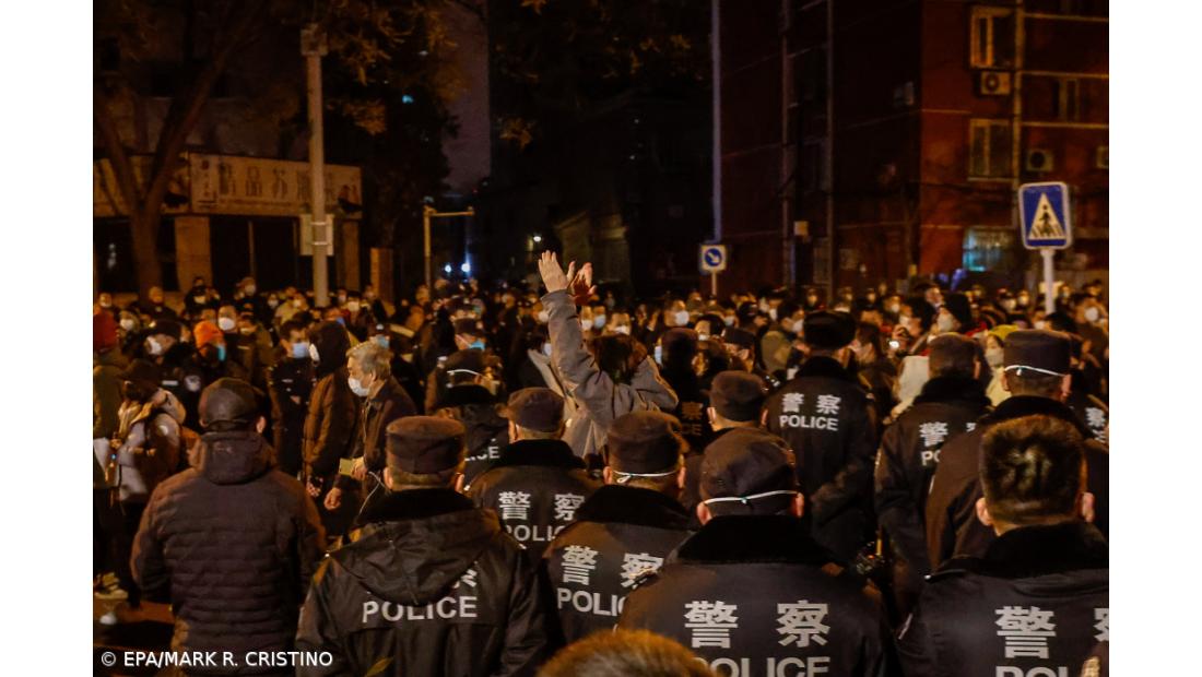 Vinte pessoas detidas na China por participarem em protestos contra política ‘zero covid’