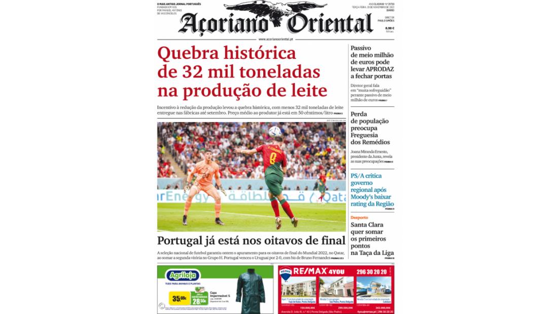 Quebra histórica de 32 mil toneladas na produção de leite