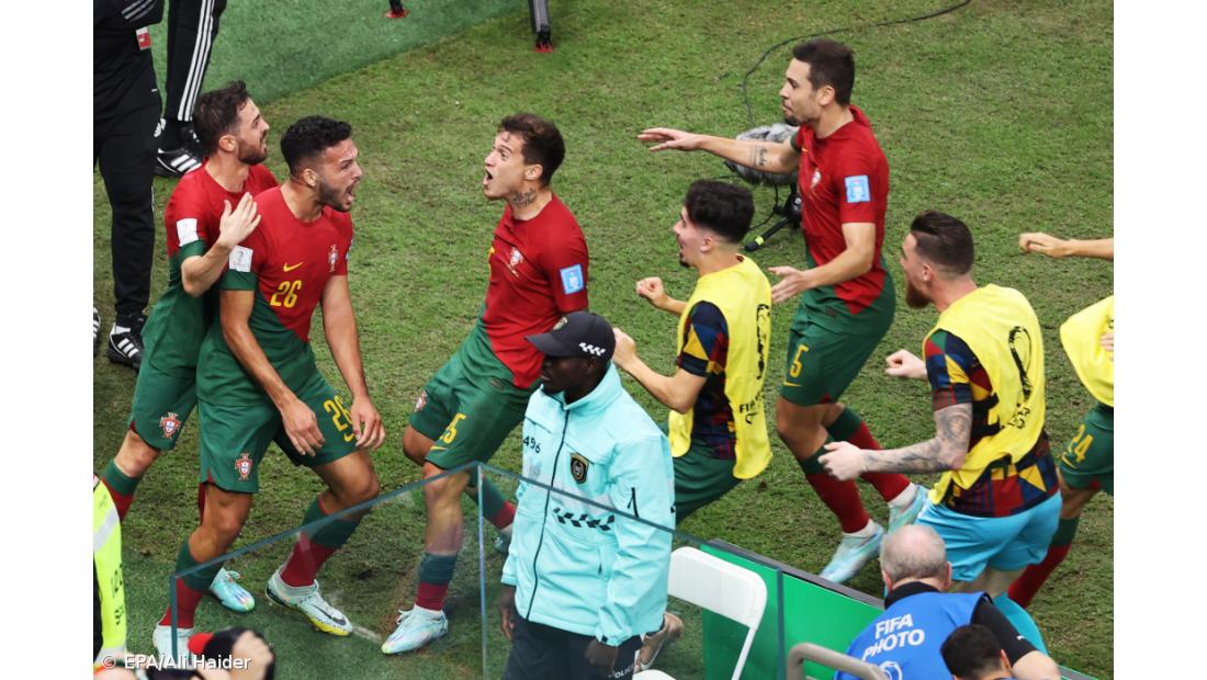 Portugal nos 'quartos' com 'hat-trick' de Gonçalo Ramos frente à Suíça – Imagem 13