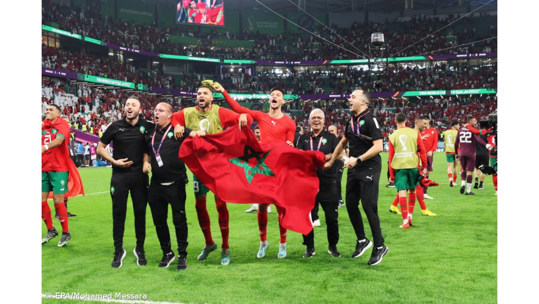 Campeã França e surpreendente Marrocos lutam por lugar na final