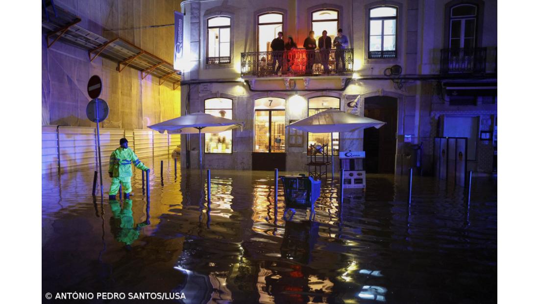 Sapadores de Lisboa registam 292 ocorrências devido a inundações