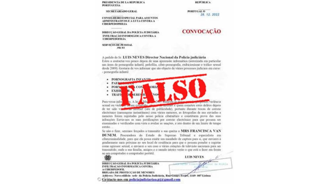 PJ alerta para mensagens fraudulentas – Imagem 5