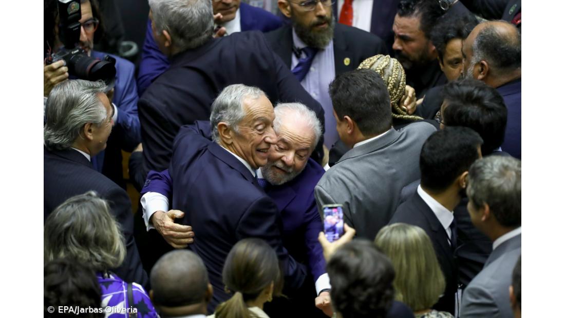 Marcelo realça importância dada a Portugal pela administração Lula 