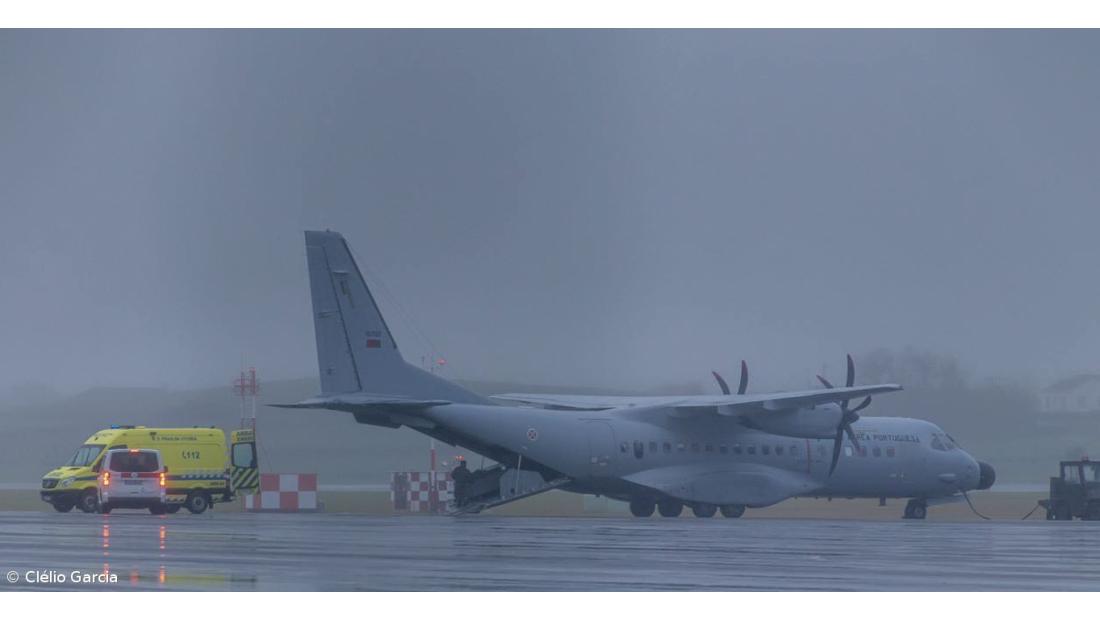 Força Aérea transportou 486 doentes nos Açores em 2022