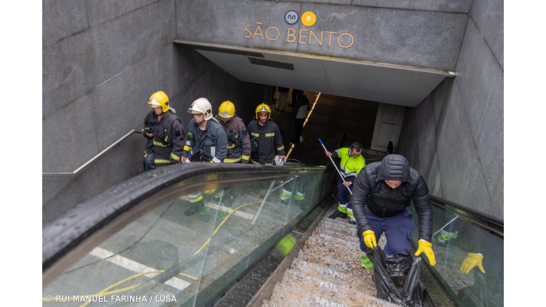 Metro do Porto aguarda estudo do LNEC sem se pronunciar sobre enxurrada
