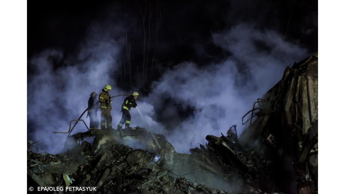 Autoridades alertam população sobre possíveis ataques russos