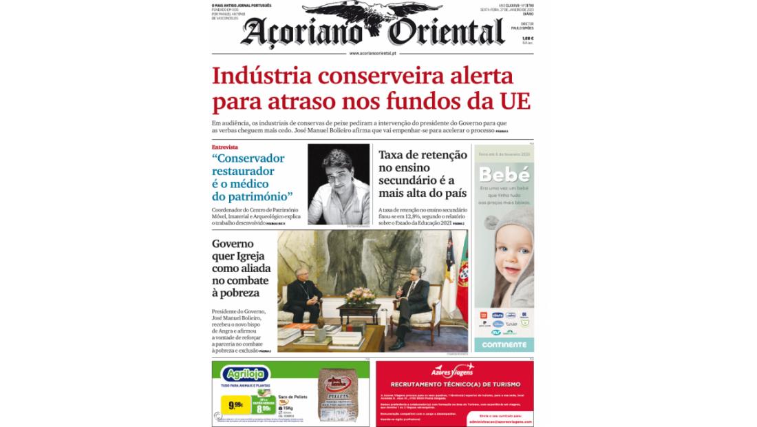 Indústria conserveira alerta para atraso nos fundos da UE