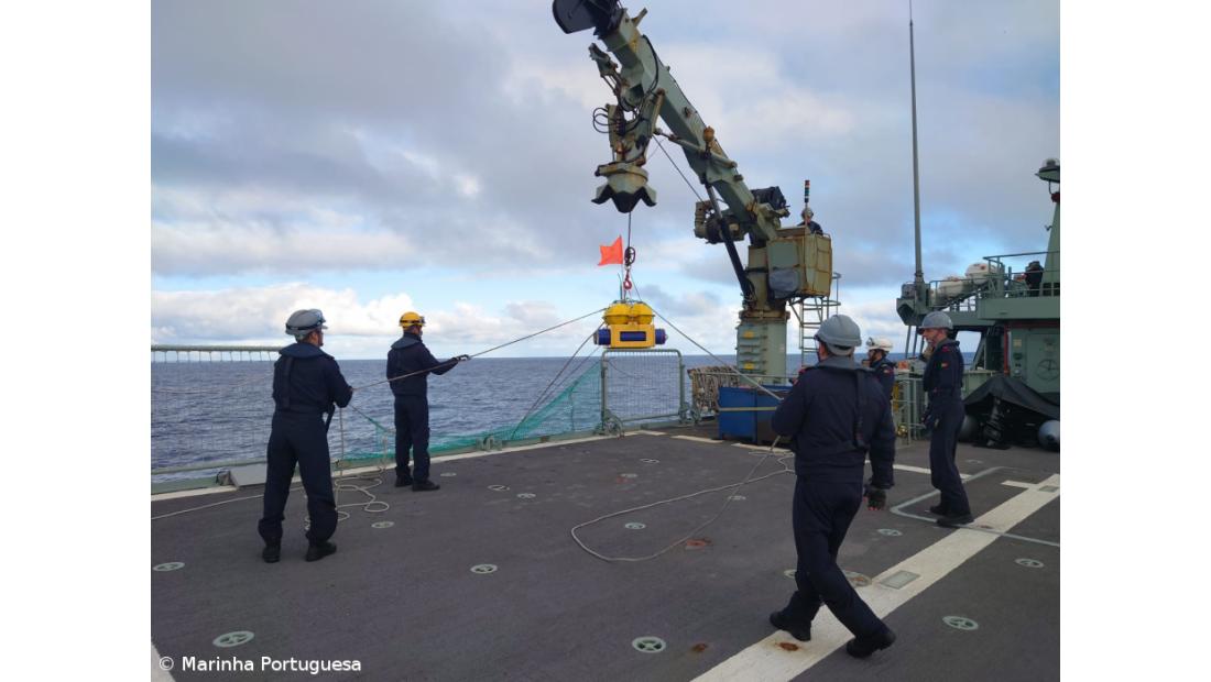 Navio da Marinha auxilia no estudo sobre atividade sísmica nos Açores – Imagem 2
