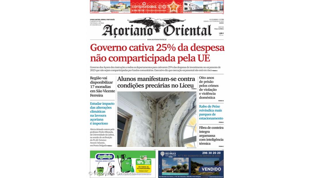 Capa AO 4 fevereiro 2023