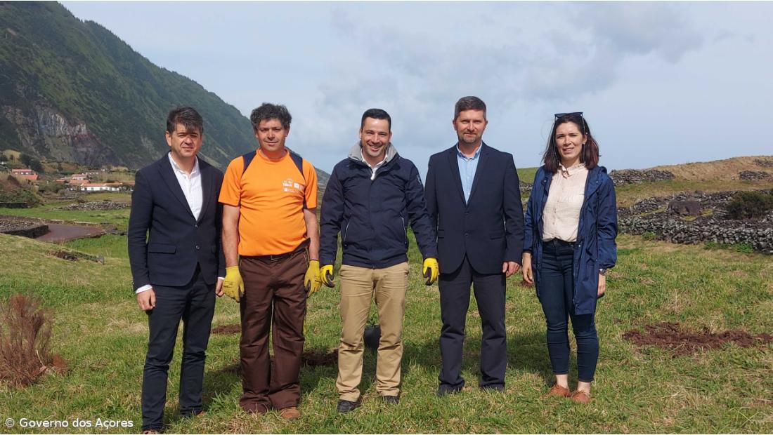 Dia Mundial da Árvore assinalado  com plantação de espécies endémicas na Fajã dos Cubres