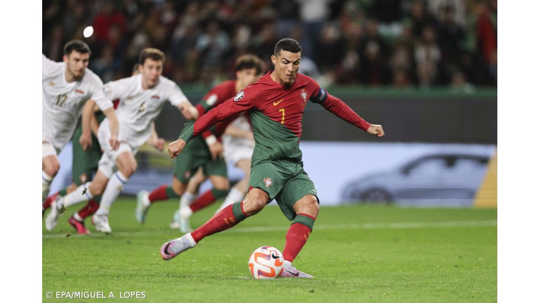 Cristiano Ronaldo chega aos 130 golos pela seleção lusa