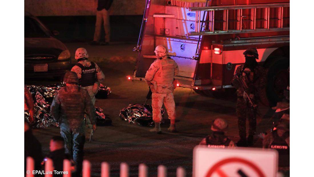 Sobe para 40 número de mortes em incêndio num centro de detenção mexicano de imigrantes