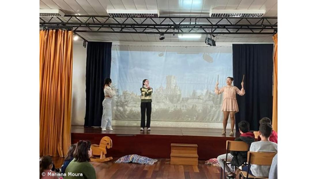 A sala de Teatro da ESAQ abriu as portas para celebrar o Dia Mundial do Teatro