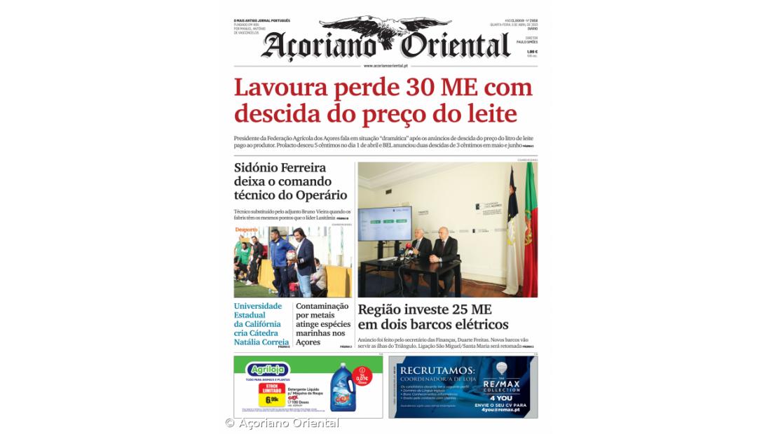 Capa Ao 05 abril 2023