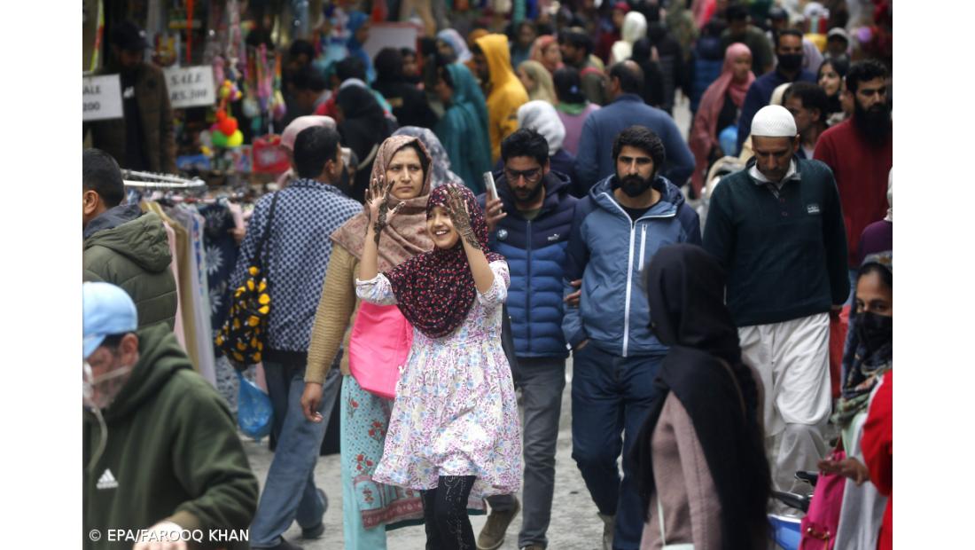 População da Índia ultrapassará a da China em 2,9 milhões em meados de 2023