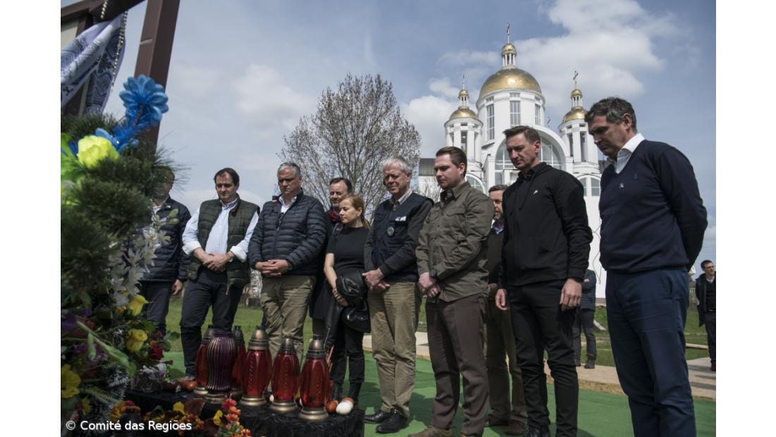 Vasco Cordeiro transmitiu a Zelensky em Kiev apoio do poder local europeu – Imagem 3