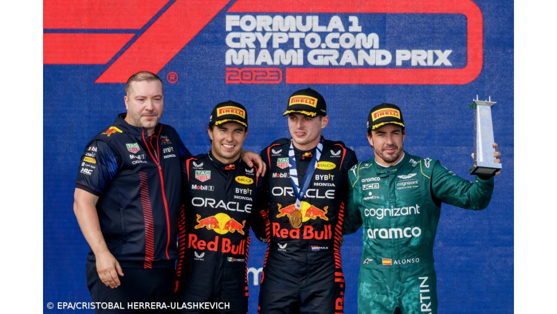 Verstappen vence pelo segundo ano consecutivo em Miami e iguala recorde – Imagem 2