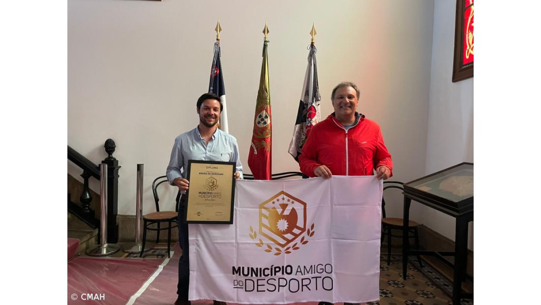 Angra do Heroísmo recebe galardão Município Amigo do Desporto
