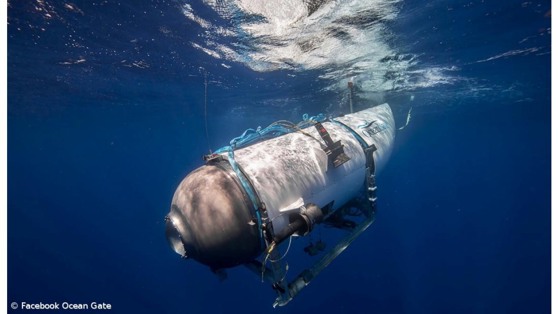 Detetados sons subaquáticos na área em que desapareceu submersível Titan