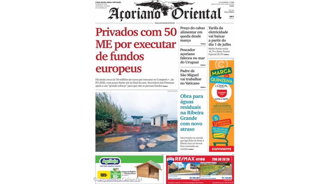 Capa AO 22 junho 2023