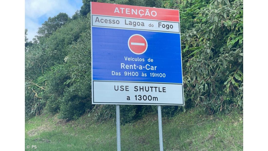 PS alerta para "falta de fiscalização" de viaturas no acesso à Lagoa do Fogo