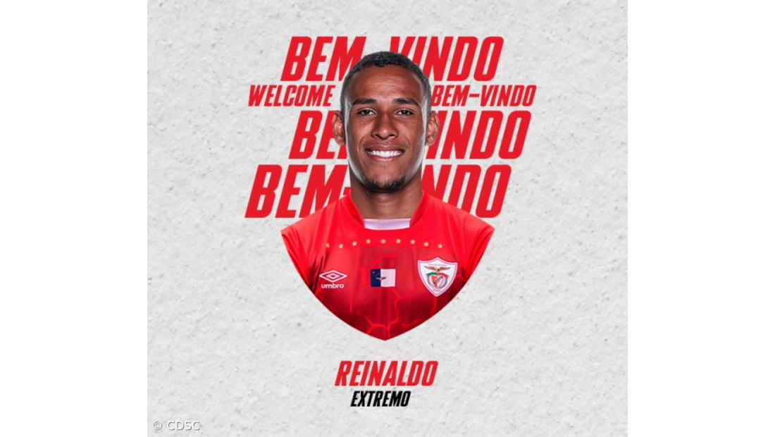 Extremo brasileiro Reinaldo assina pelo Santa Clara