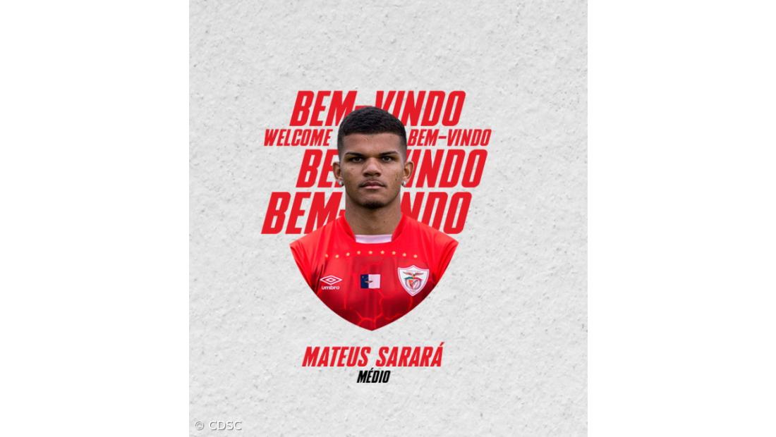 Médio brasileiro Mateus Sarará deixa Trofense e assina pelo Santa Clara