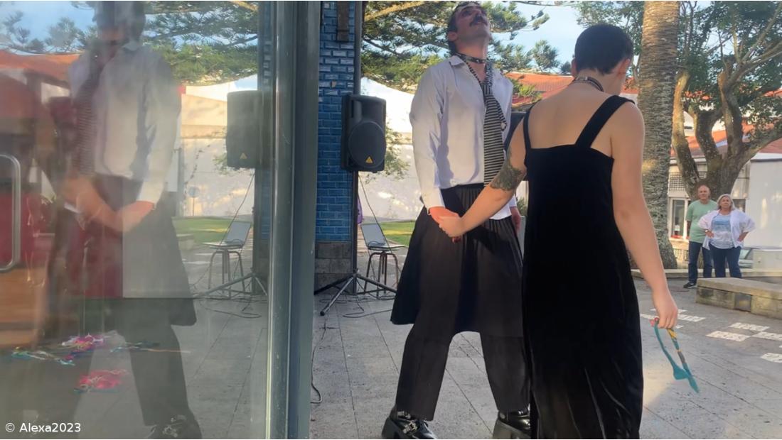 Performance “Conversas d’Armário” inaugurou as comemorações do Orgulho. O Quiosque Ala desenhou um espaço de reflexão muito inspirador. – Imagem 21