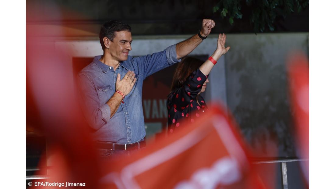 Ameaça de demissão de Sánchez marca arranque da campanha