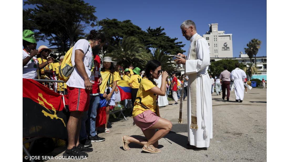 Missa juntou pela primeira vez milhares de voluntários de todo o mundo