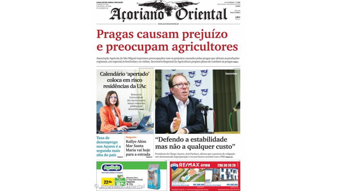 Capa AO 11 agosto 2023
