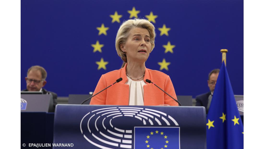 Von der Leyen recorda mulheres vítimas de violência e pede justiça na UE